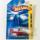 2007 Hot Wheels New Models Sky Knife rojo 5SP