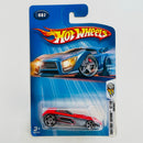 2004 Hot Wheels First Editions Shredded 087 rojo PR5 Primera Edición