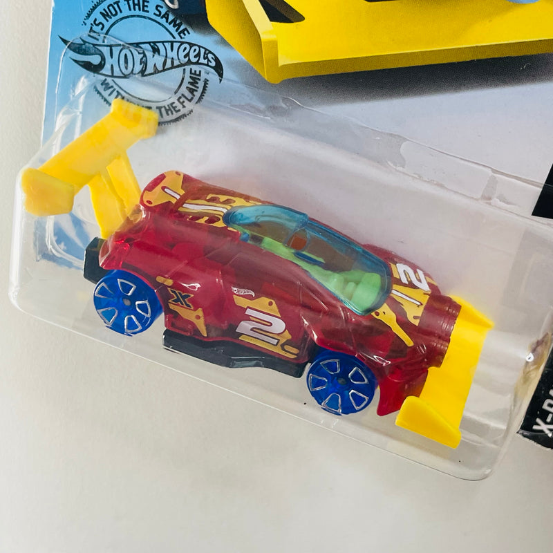 2019 Hot Wheels X-Raycers Rising Heat rojo TRAP5