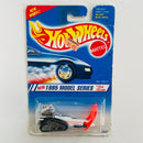 1995 Hot Wheels First Editions Big Chill blanco con tampo Shredder Pala Naranja Primera Edición