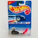 1995 Hot Wheels First Editions Big Chill blanco sin tampo Pala Rosada Primera Edición