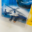 2007 Hot Wheels New Models Sky Knife azul 5SP