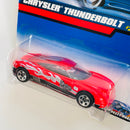 2000 Hot Wheels Chrysler Thunderbolt 225 rojo 5SP