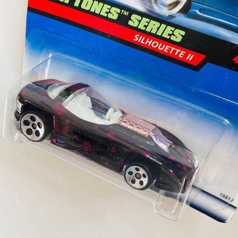 1998 Hot Wheels Tech Tones Series Silhouette II negro 5DOT