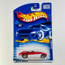 2001 Hot Wheels Austin Healey 167 rojo LW