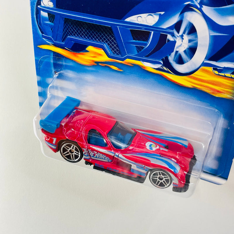 2001 Hot Wheels Panoz GTR-1 206 rojo PR5