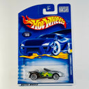 2001 Hot Wheels Corvette Stingray 180 plata metálico LW