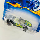 2001 Hot Wheels Corvette Stingray 180 plata metálico LW