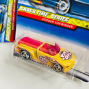 2000 Hot Wheels Snack Time Series Colección Set de 4 - Callaway C7, IROC Pontiac Firebird, Chevrolet Monte Carlo Concept Car, Dodge Sidewinder