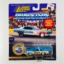 1995 Johnny Lightning Dragsters USA NHRA Limited Edition Norm Wizner Jukebox 55 Ford Crown Victoria celeste con blanco