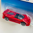 1996 Hot Wheels First Editions Ferrari F50 Spider rojo LW base China