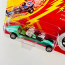 1995 Johnny Lightning The Challengers Commemorative Limited Edition Series 3 Triple Threat verde con Moneda Coleccionista