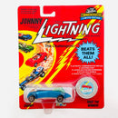 1993 Johnny Lightning The Challengers Commemorative Limited Edition Series C Wasp azul Redline con Moneda Coleccionista