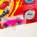 1993 Johnny Lightning The Challengers Commemorative Limited Edition Series D Wasp rosado Redline con Moneda Coleccionista