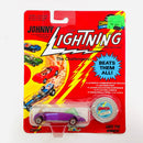 1993 Johnny Lightning The Challengers Commemorative Limited Edition Series G Wasp morado Redline con Moneda Coleccionista