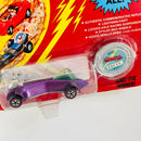 1993 Johnny Lightning The Challengers Commemorative Limited Edition Series G Wasp morado Redline con Moneda Coleccionista