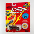 1993 Johnny Lightning The Challengers Commemorative Limited Edition Series D Bug Bomb Volkswagen Beetle granate Redline con Moneda Coleccionista