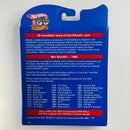 1998 Hot Wheels Conmemorativo 30 Aniversario 1980 HiRakers 40s Woodie Ford naranja BW base ZAMAC