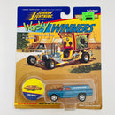 1996 Johnny Lightning Wacky Winners Limited Edition 1/17,500 Tom Daniel Bad News 1960 Chevrolet Station Wagon azul