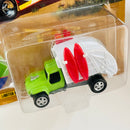 1996 Johnny Lightning Wacky Winners Limited Edition 1/17,500 Tom Daniel Garbage Truck verde con blanco