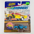 1996 Johnny Lightning Wacky Winners Limited Edition 1/17,500 Tom Daniel Badman 1955 Chevrolet Bel Air azul