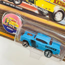 1996 Johnny Lightning Wacky Winners Limited Edition 1/17,500 Tom Daniel Badman 1955 Chevrolet Bel Air azul