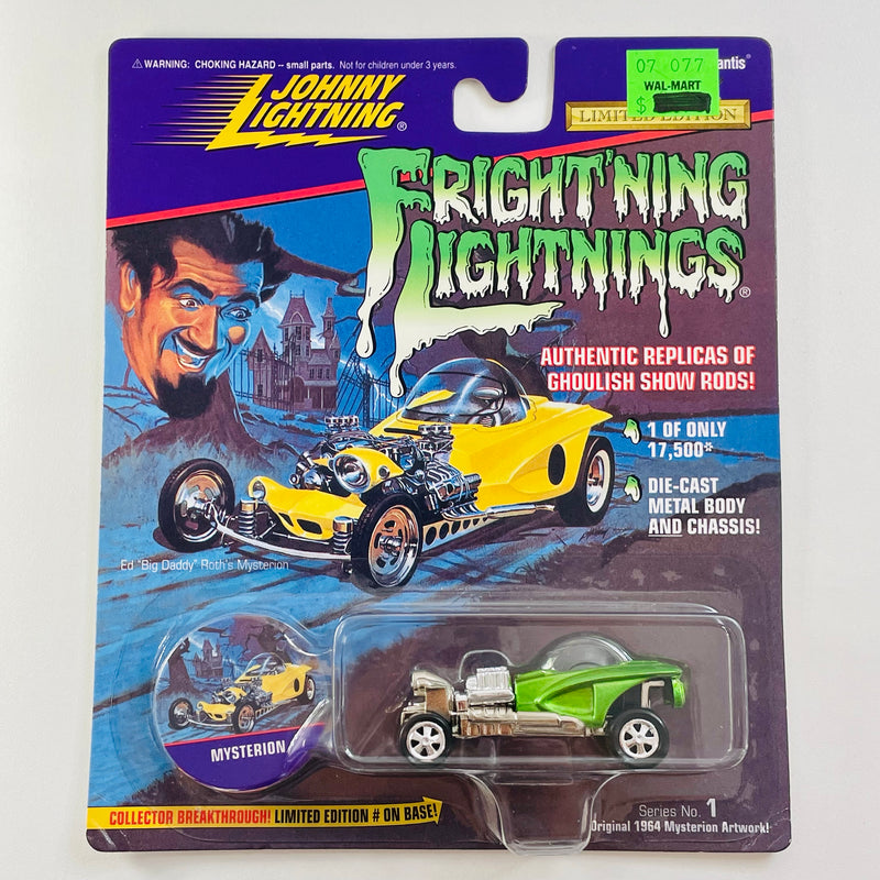 1996 Johnny Lightning Frightning Lightnings Limited Edition Series 1 Ed Big Daddy Roth Mysterion verde