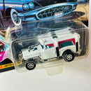 1997 Johnny Lightning Frightning Lightnings Limited Edition 1/15,000 Dark Shadows Barnabas Collins Vampire Van 1933 Chevrolet Sedan Delivery blanco