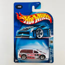 2003 Hot Wheels Roll Patrol Dodge Caravan 169 blanco 5SP