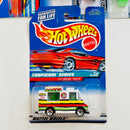 1998 Hot Wheels Tropicool Series Colección Set de 4 - Good Humor Ice Cream Truck, Volkswagen Baja Bug, Classic Caddy, Corvette Convertible
