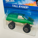 1996 Hot Wheels Tall Ryder 481 verde metálico CT