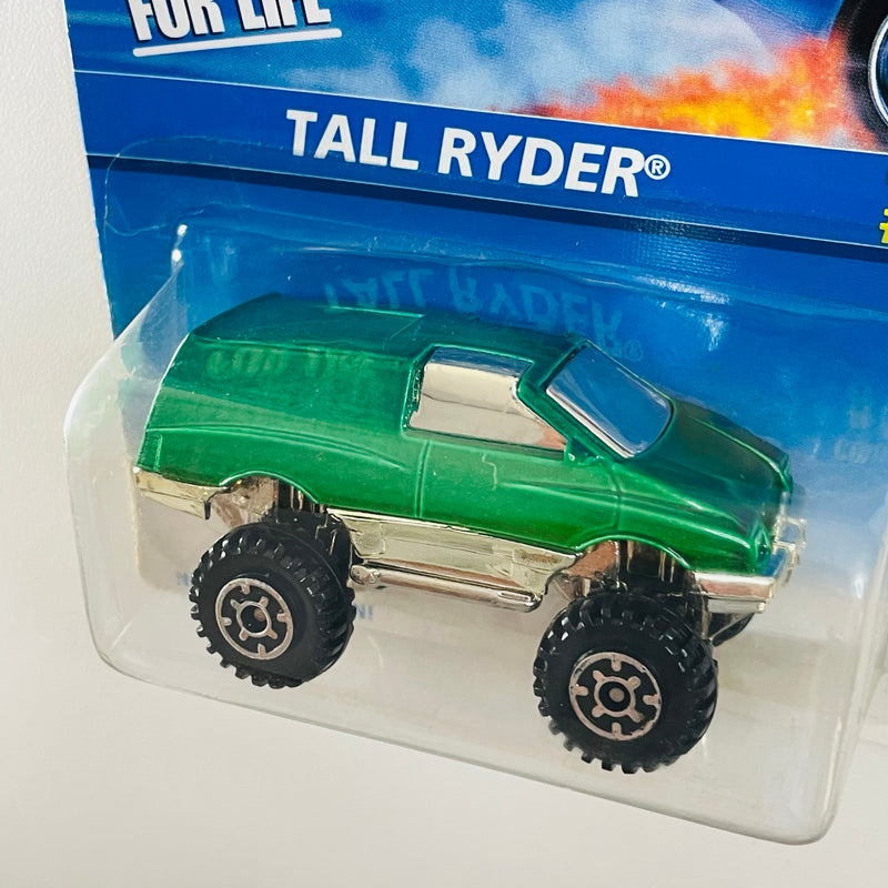 1996 Hot Wheels Tall Ryder 481 verde metálico CT