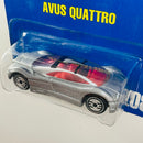 1993 Hot Wheels Audi Avus Quattro 208 plata metálico UH Primera Edición