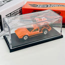 2021 Hot Wheels RLC 1971 De Tomaso Mangusta Exclusivo Red Line Club naranja spectraflame Llantas de Goma RR