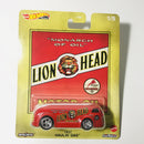 2020 Hot Wheels Pop Culture Vintage Oil Colección Set de 5 con Llantas de Goma RR - Lion Head Haulin Gas, Gulf 83 Chevy Silverado, Shell 78 Dodge Little Red Express, Valvoline 63 Studebaker Champ, Agip 38 Dodge Airflow