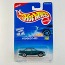 1996 Hot Wheels Peugeot 405 467 verde metálico 5SP