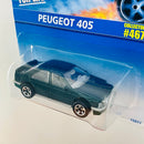 1996 Hot Wheels Peugeot 405 467 verde metálico 5SP