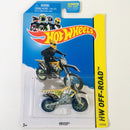 2014 Hot Wheels HW Off-Road HW450F amarillo ORMC base ZAMAC