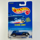 1996 Hot Wheels Classic Caddy 44 azul metálico 5SP base ZAMAC