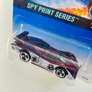 1997 Hot Wheels Spy Print Series Sol-Aire CX4 rojo metálico 3SP