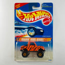 1995 Hot Wheels Roarin Rods Series Street Roader naranja CT base ZAMAC