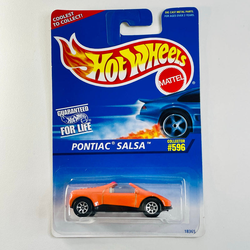 1997 Hot Wheels Demolition Man Pontiac Salsa 596 naranja 7SP