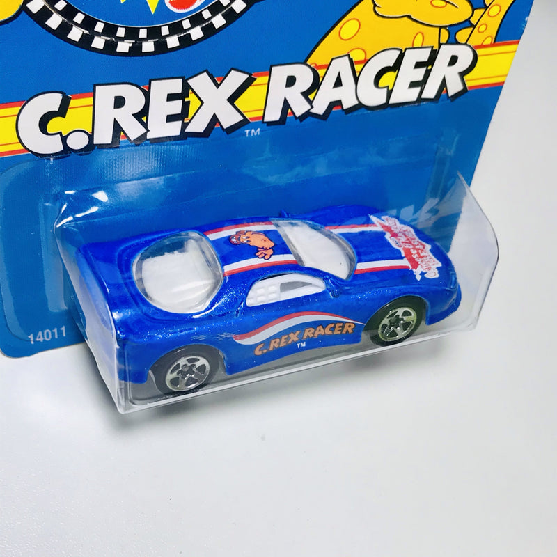 1994 Hot Wheels Mail-In Kraft Cheese & Macaroni C.Rex Racer 93 Camaro azul metálico 5SP con Tapa para Botella