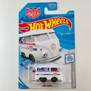 2019 Hot Wheels Magnus Walker Volkswagen Kool Kombi blanco 5SP