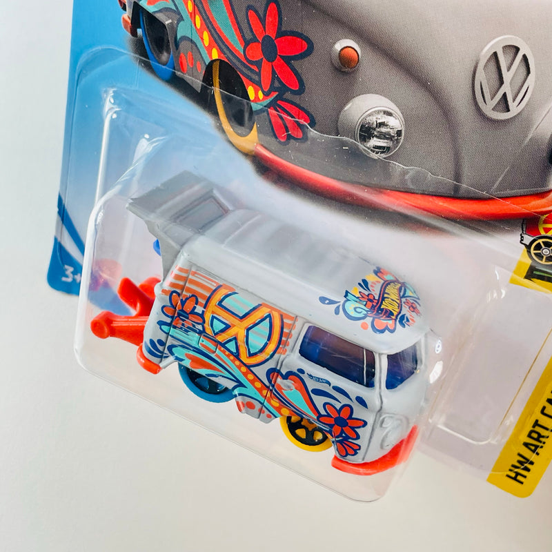 2018 Hot Wheels HW Art Cars Volkswagen Kool Kombi gris 5SP