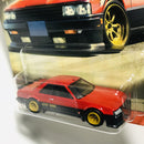 2020 Hot Wheels Car Culture Japan Historics 3 Nissan Skyline RS rojo Llantas de Goma RR