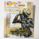 2017 Hot Wheels Pop Culture Star Wars Bounty Hunter 4-Lom 64 GMC Panel dorado Llantas de Goma RR