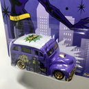 2015 Hot Wheels Pop Culture Batman Classic TV Series Cat Woman Gatúbela School Busted morado Llantas de Goma RR base ZAMAC