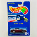 1995 Hot Wheels Lexus SC400 264 granate metálico UH