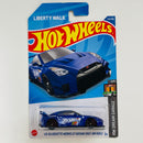 2022 Hot Wheels Liberty Walk HW Dream Garage LB-Silhouette WORKS GT Nissan 35GT-RR VER.2 azul PR5